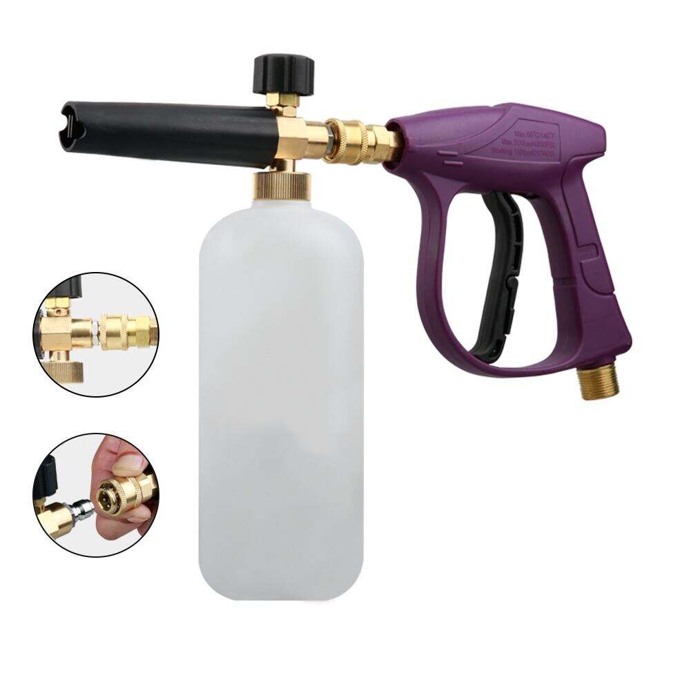 SPS Високонапорна водна лилава пяна за сняг Пяна за пръскане Комплект за миене на коли Комплект за почистване на автомобили