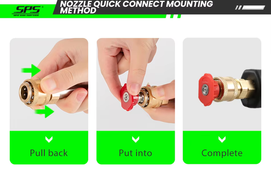 5000PSI 60L/Min High Pressure Washer Gun Cold Water Car Wash Power Washer Gun Spray Trigger Short Gun supplier