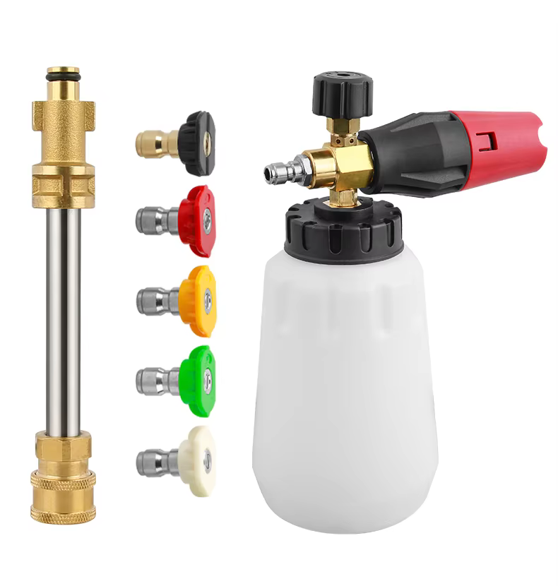 SPS Bosh Adapter Connector Pressure Washer Gun 1L Snow Foam Lance Kit Quick Wand Connector High Pressure Snow Foam Lance supplier