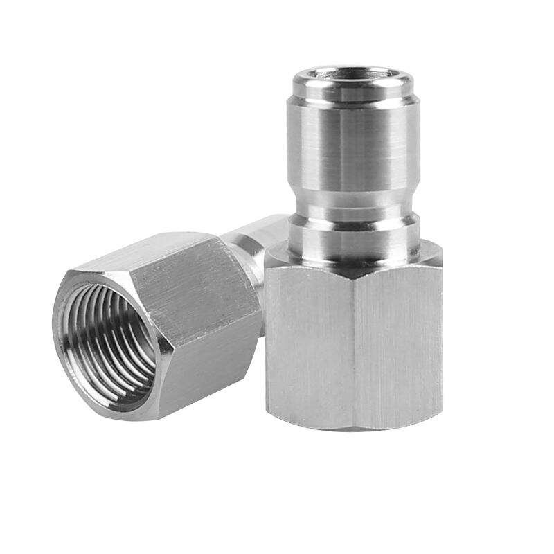 SPS 1/2 Inch NPT Đầu Cắm Nhanh Ren Trong Bằng Thép Không Gỉ Đầu Nối Nhanh Bộ Chuyển Đổi Máy Rửa Áp Lực Đầu Nối Nhanh