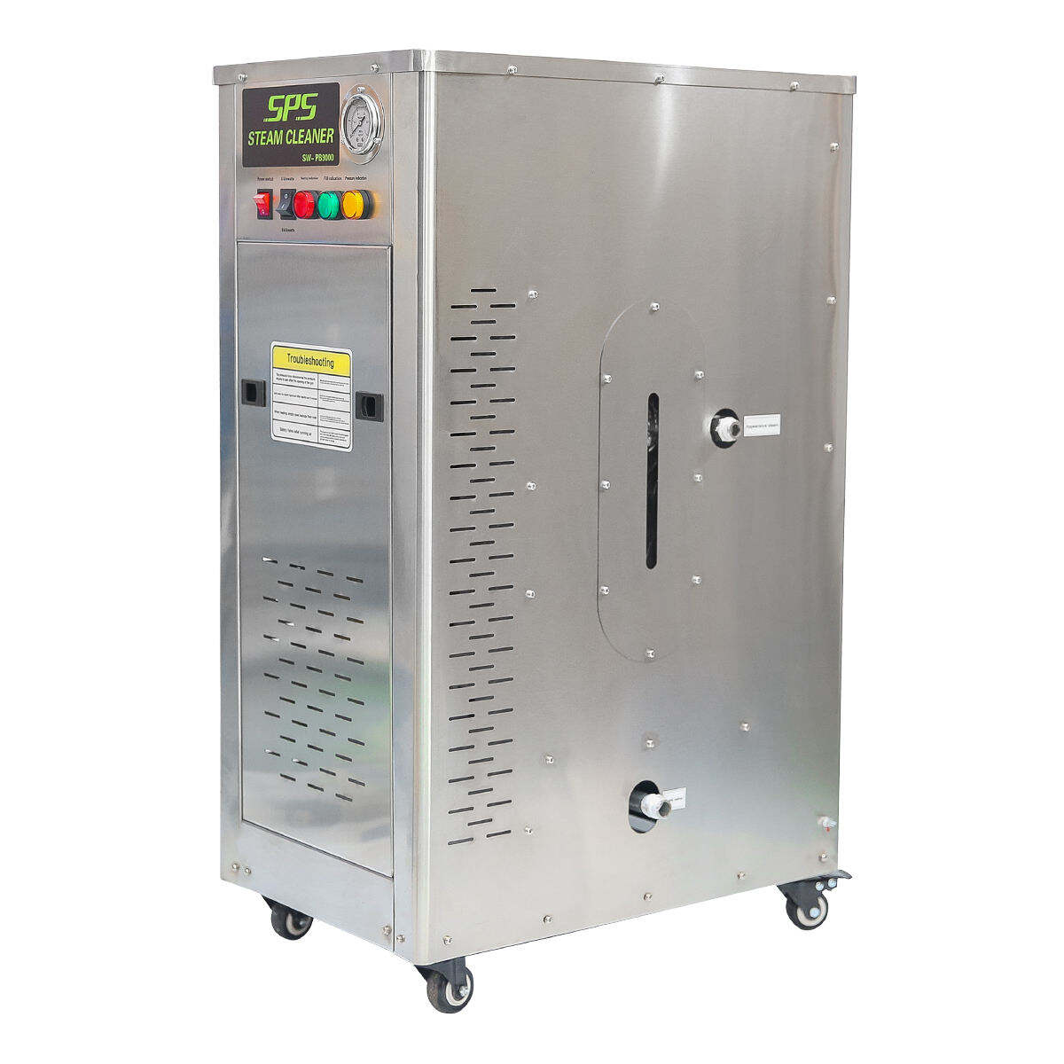 ηλεκτρική Μηχανή Ατμού Πλύσης Αυτοκινήτου 220V Υψηλής Ποιότητας, 9kw, 99% Θερμική Απόδοση, Από Ανοξείδωτο Χάλυβα, για Καθαρισμό Οχημάτων