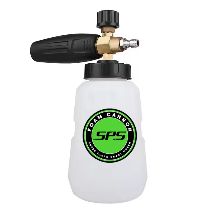 SPS 5000 PSI Hárþrýstingar 1L Lögulegur Snóapúðerkanón Árbólasamsetning Púðerkanón