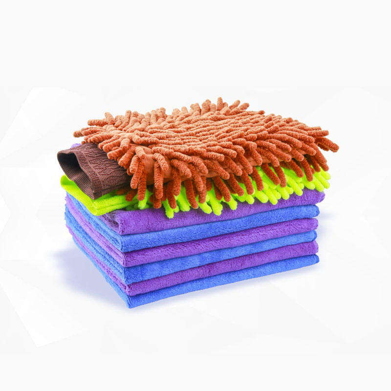 دستکش و حوله میکروالیاف SPS، پاپیون فروش ویژه ابزارهای تمیزکاری خودرو