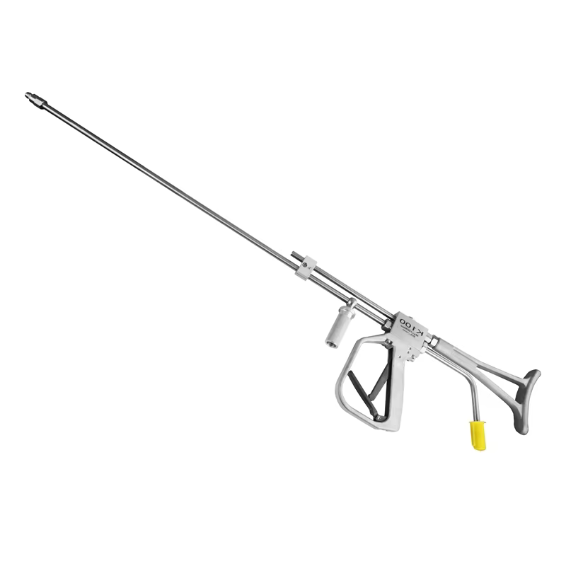 1000Bar Ultra High Pressure Heavy Duty Wash Gun Industrial High Pressure Overflow Rotating Spray Gun For Ship Cleaning manufacture