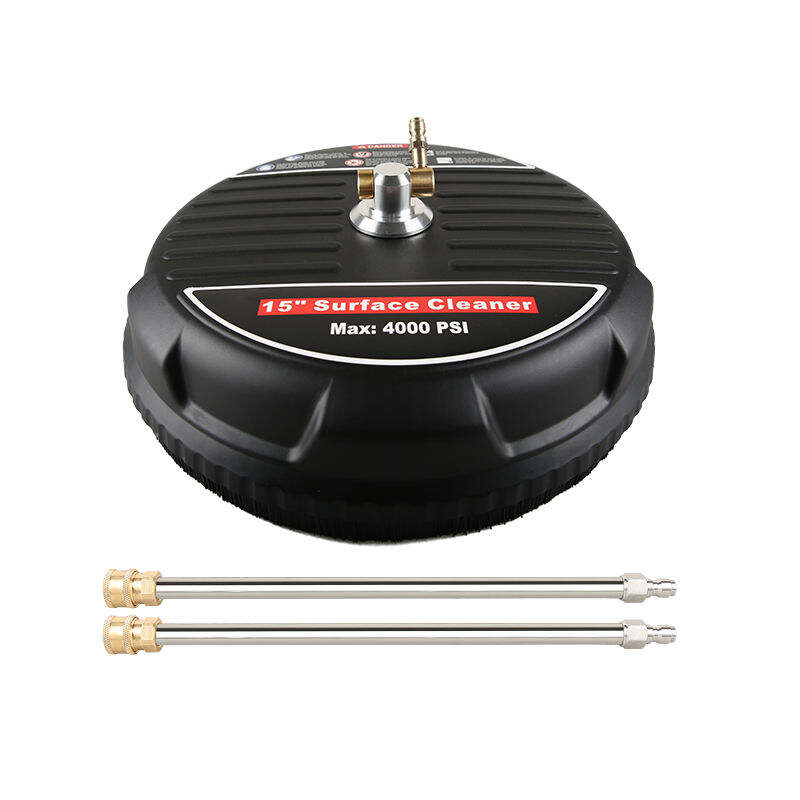 SPS 3200PSI 15인치 로터리 고압 세척기 표면 청소기 2개의 연장 완드 포함