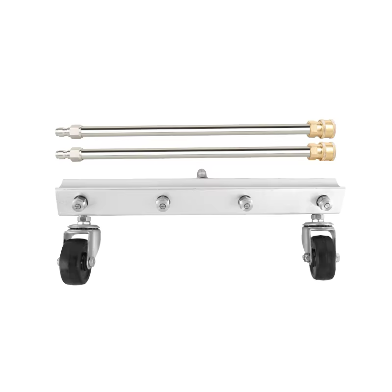 2750 psi 190bar stainless steel pressure washer surface cleaner power washer surface cleaner with two extension rods-2