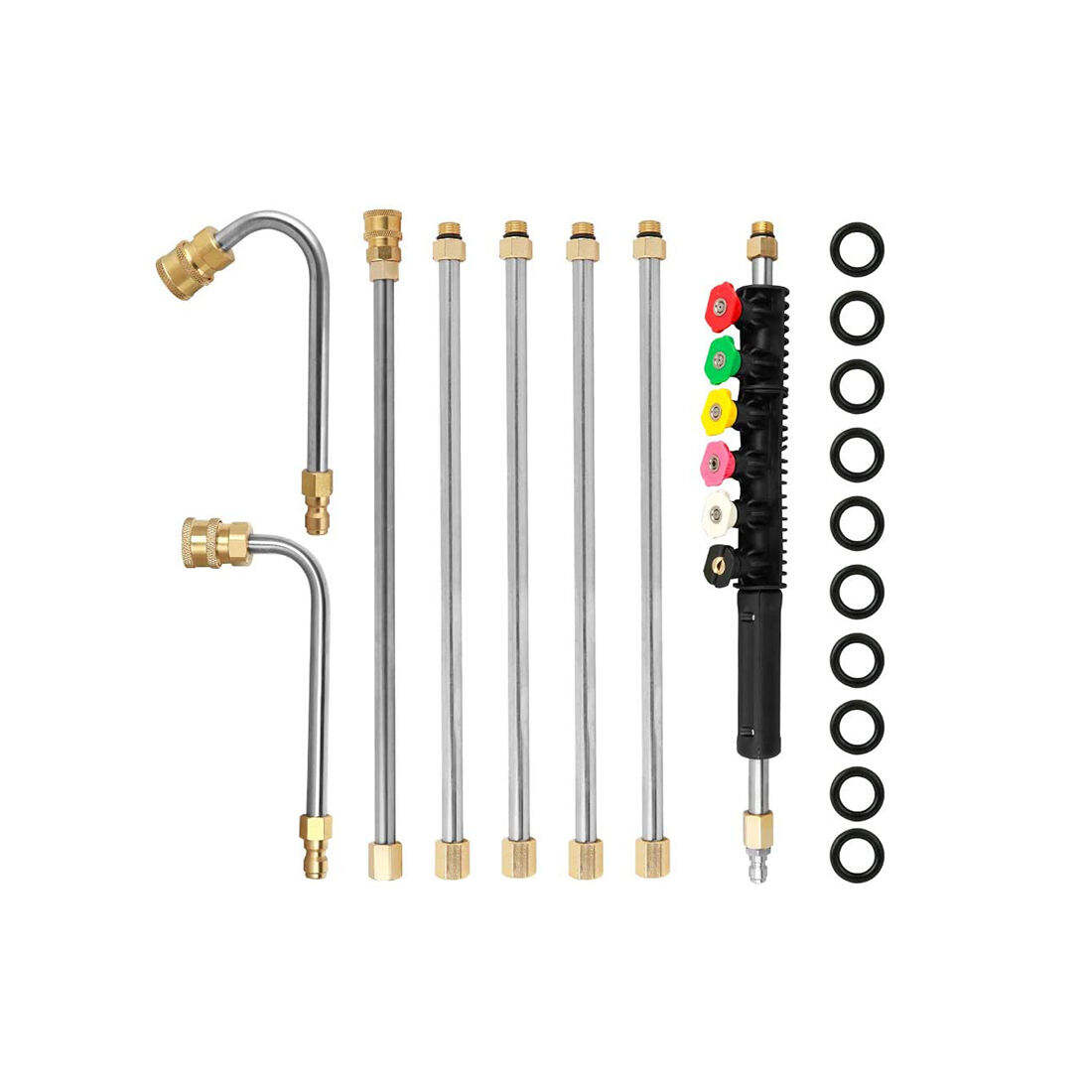 SPS Mataas na Presyur na Pandilig ng Tubig Sparing Part na Extension Wand Set at Mga Karagdagang Gamit