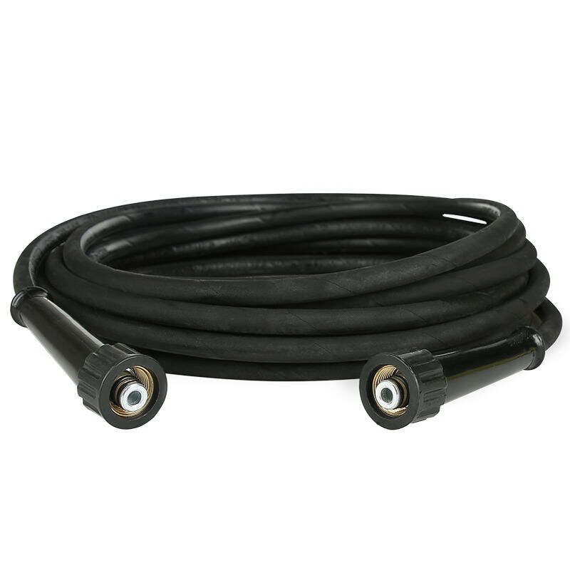 SPS 32FT 4351 PSI 300 BAR 1-kerroksinen teräksinen letkuliitin, messingi M22-14 mm korkeapainepesurin räjähdyssuojattu kumihosa