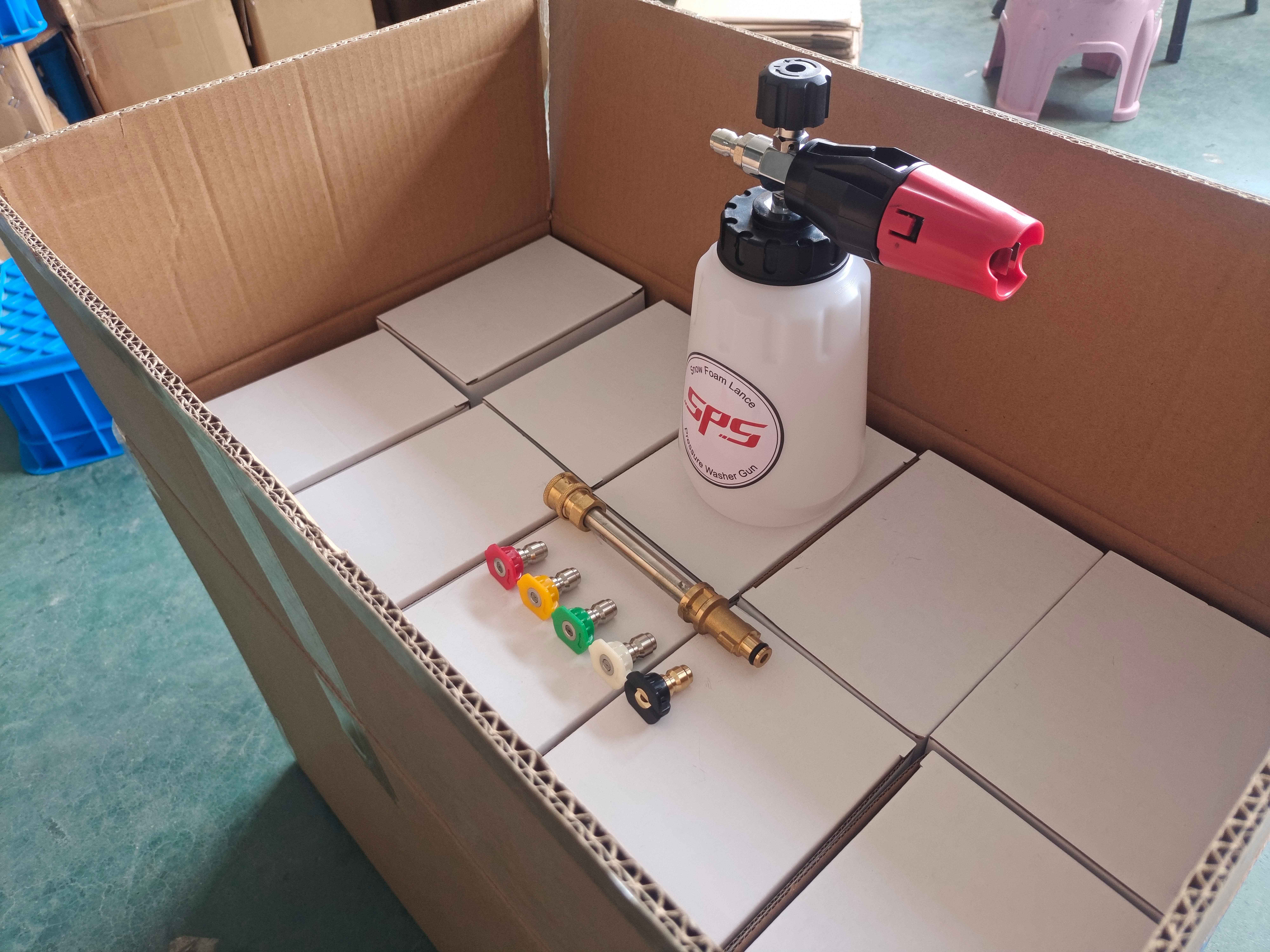 SPS Bosh Adapter Connector Pressure Washer Gun 1L Snow Foam Lance Kit Quick Wand Connector High Pressure Snow Foam Lance supplier