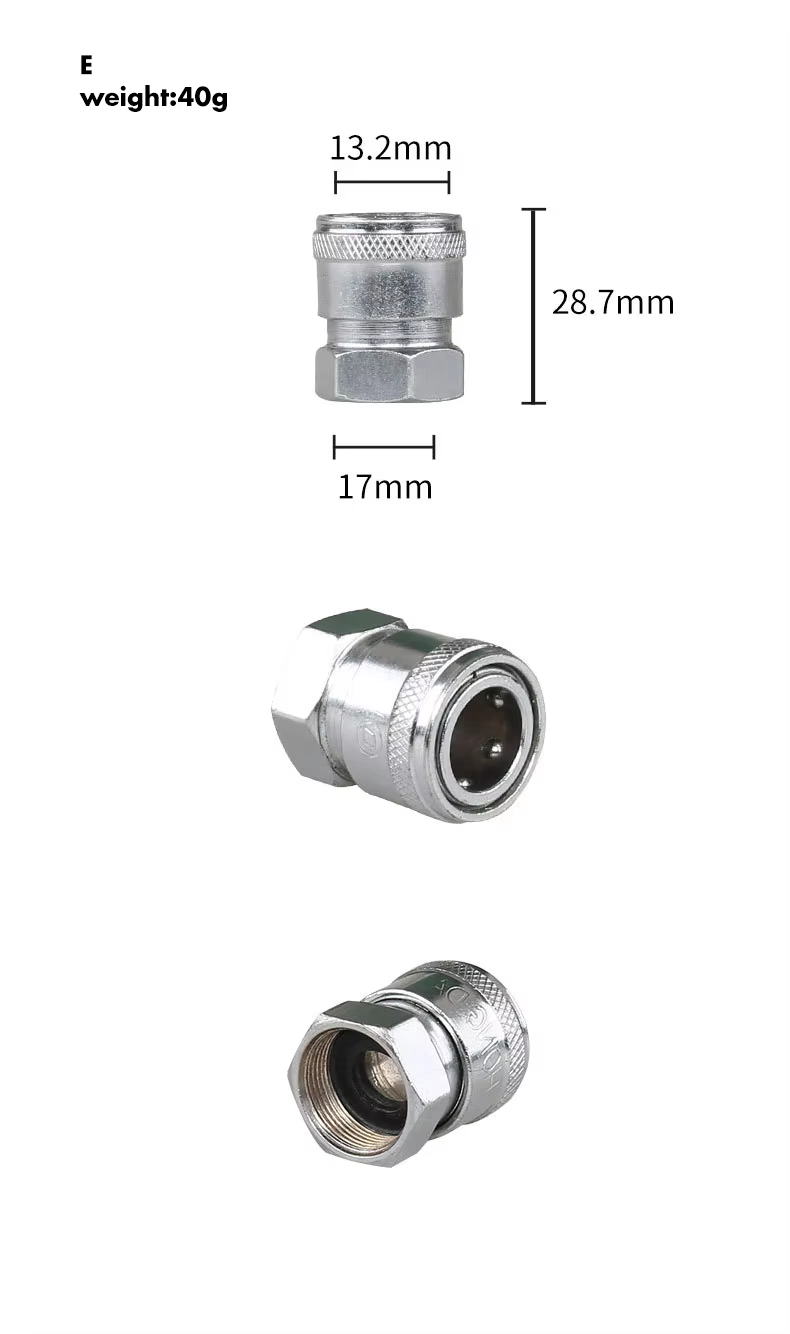 SPS Hot Seller Pneumatic Fast Connector Air Hose Connector Quick Connection and Quick Insertion supplier
