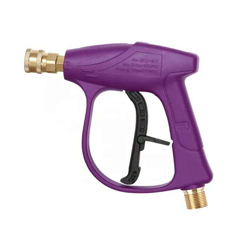 SPS உயர் அழுத்த கார் கழுவும் உபகரணங்கள் ஊதா நிற நீர் குறுகிய ஸ்பிரே துப்பாக்கி உயர் அழுத்த நீர் சுத்தம் செய்யும் கருவி பாகங்கள் உயர் அழுத்த கார் கழுவும் துப்பாக்கி