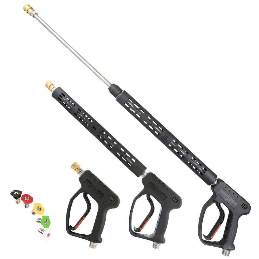 SPS Hogedruk Autowas Turbo Reinigingspistool met Lange Verlengbuis Vervangende Staaf