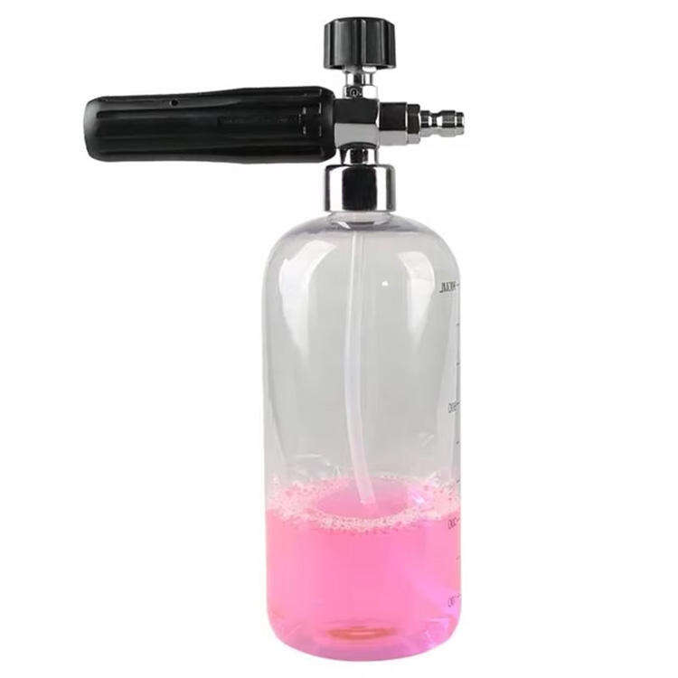 SPS 5000 PSI 1L Lancia Schiuma Trasparente per Lavaggio Auto, Cannone Schiuma Neve, Ugello Schiuma