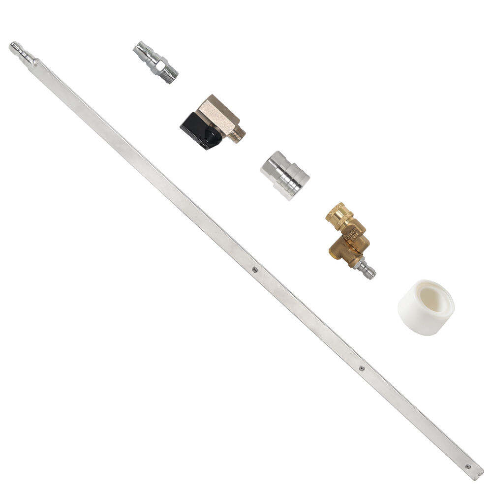 대형 트럭 물 탱크 청소 도구 물과 증기 겸용 1/4 인치 퀵 커넥트 고압세척기 건 완드