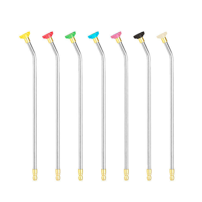 1/4 Mabilisang Koneksyon 30 Degree Extension na Baluktot na Baril ng Pressure Washer para sa Paglilinis ng Gutter Attachment Wand