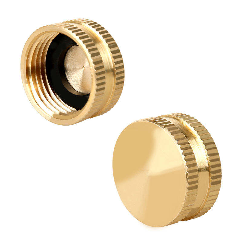 3/4 Inci, 4-Piraso kasama ang Karagdagang 12 Washers Garden Hose Female End Cap Mataas na Pressure Washer Paglilinis ng Kotse