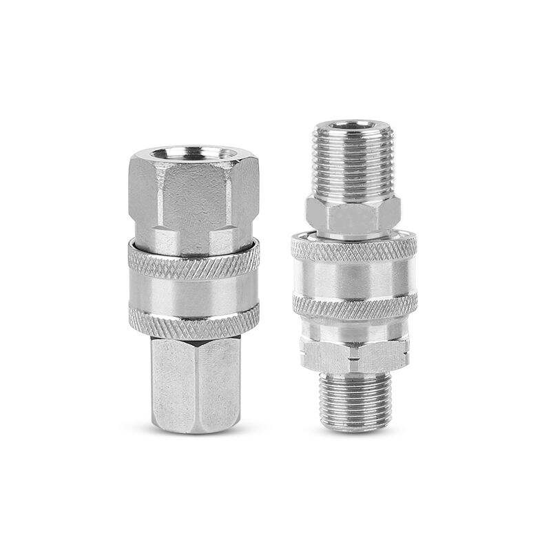 SPS 3/8 G BSP brzi spoj od nerđajućeg čelika, komplet od 4 komada, priključci, brzi razdjelnik, brzo spojno crijevo