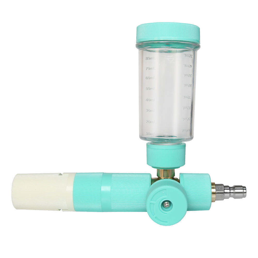 مدفع رغوة ثلجي كهربائي SPS 2025 بصمام أحادي الاتجاه معكوس 4000 رطل/بوصة مربعة، 1/4 بوصة، فوهات سريعة لغسيل السيارات، طرف فوهة نحاسي لمدفع الرغوة