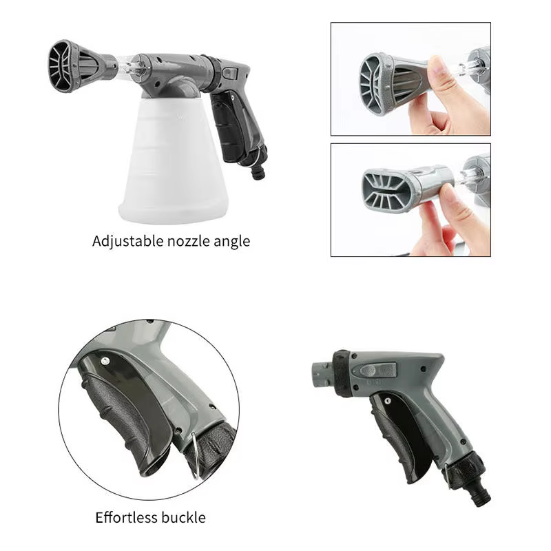 SPS 800ml Low Pressure Foam Cannon Connect Hose Snow Foam Lance Car Wash Foam Gun supplier