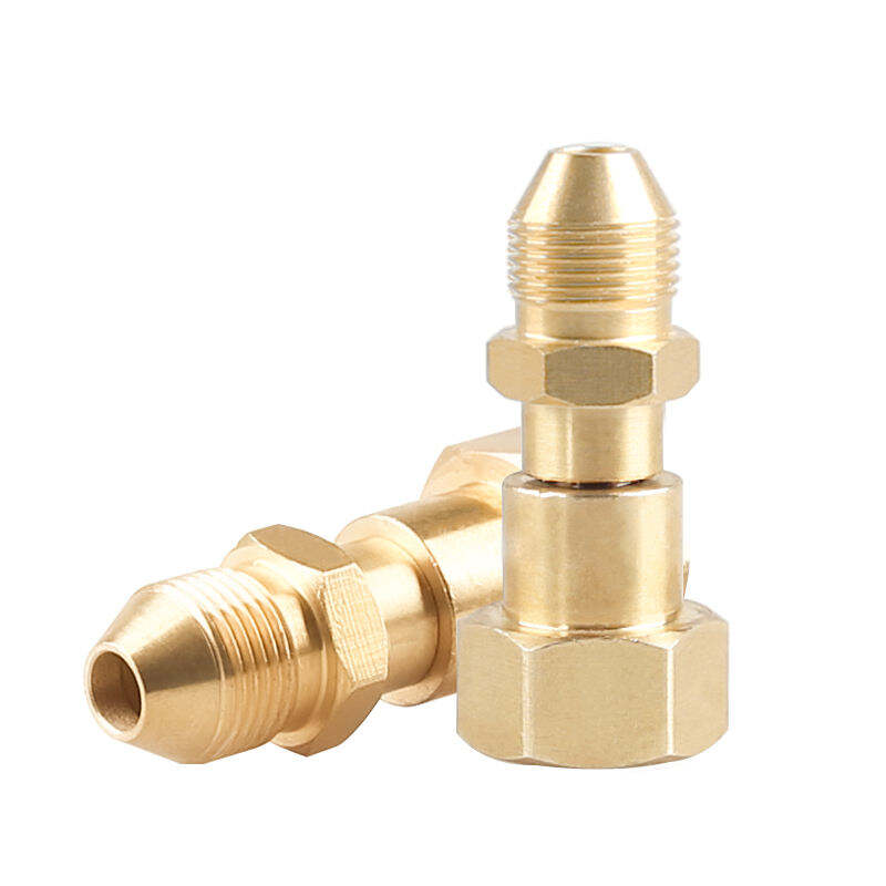 Złącze miedziowe pod wysokie ciśnienie do myjki samochodowej, antywahlowe, złączka obrotowa z mosiądzu, szybkozłącz z adapterem obrotowym