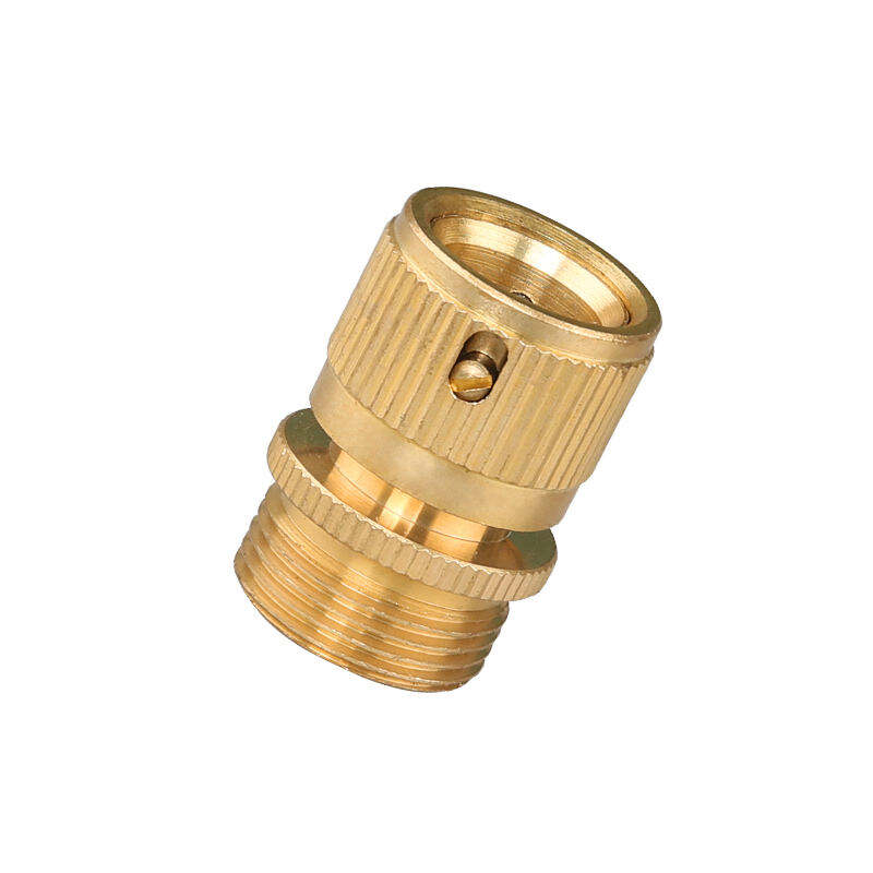 อุปกรณ์ต่อท่อน้ำร้อนขาย อุปกรณ์แปลงทองแดงแท้ ชุดข้อต่อเร็ว ขนาด 3/4 นิ้ว ตัวเชื่อมท่อน้ำความดัน