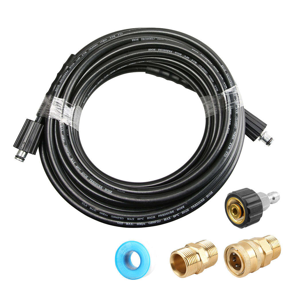 SPS 5800PSI 50FT Черен високонапорен маркуч за миячка на коли