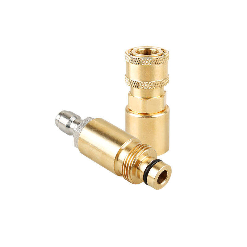1/4 Inci Lalaki Babae na Thread, High Pressure Washer Brass Coupler Fitting