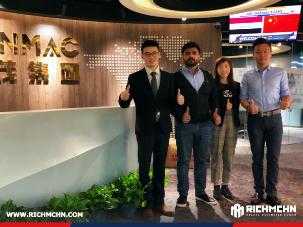 Iraq Client Visited XCMG Factory and RICHMCHN Office