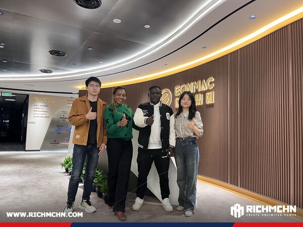 Cameroon Clients Visited RICHMCHN Office