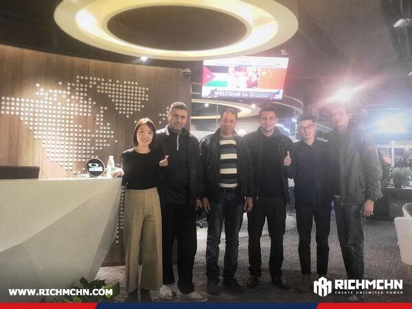 Jordan Clients Visited RICHMCHN office