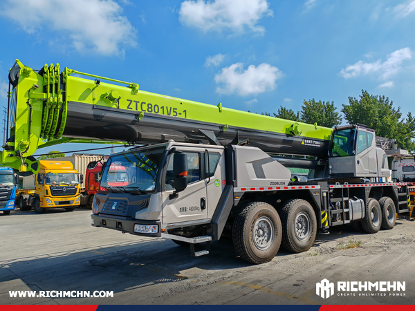 EI Salvador - 1 Unit ZOOMLION  ZTC801V562-1 Truck Crane