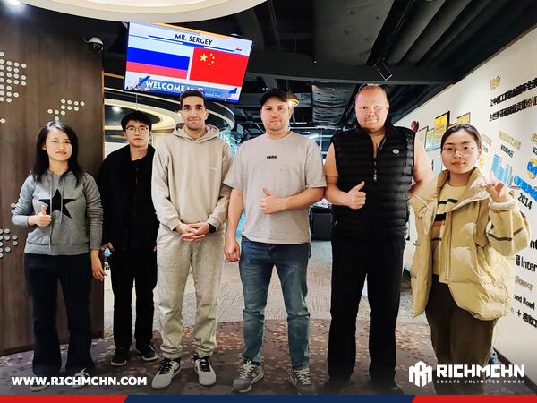 Russia Clients Visited RICHMCHN Office