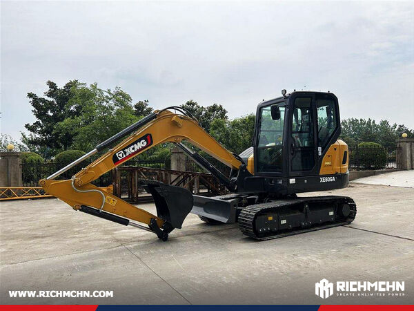 Maldive - 1 Unit XCMG  XE60GA New Crawler Excavator