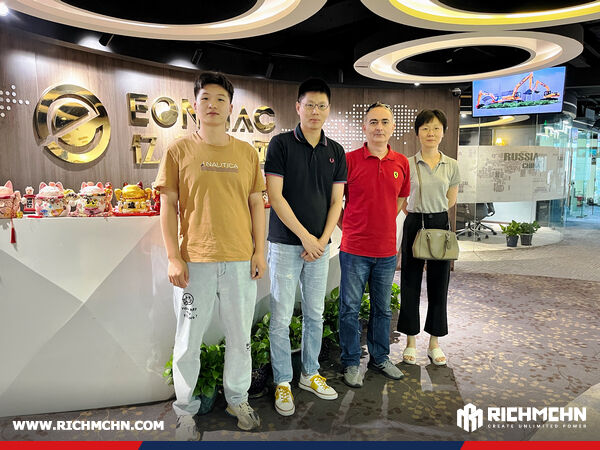 Russia Clients Visited RICHMCHN Office