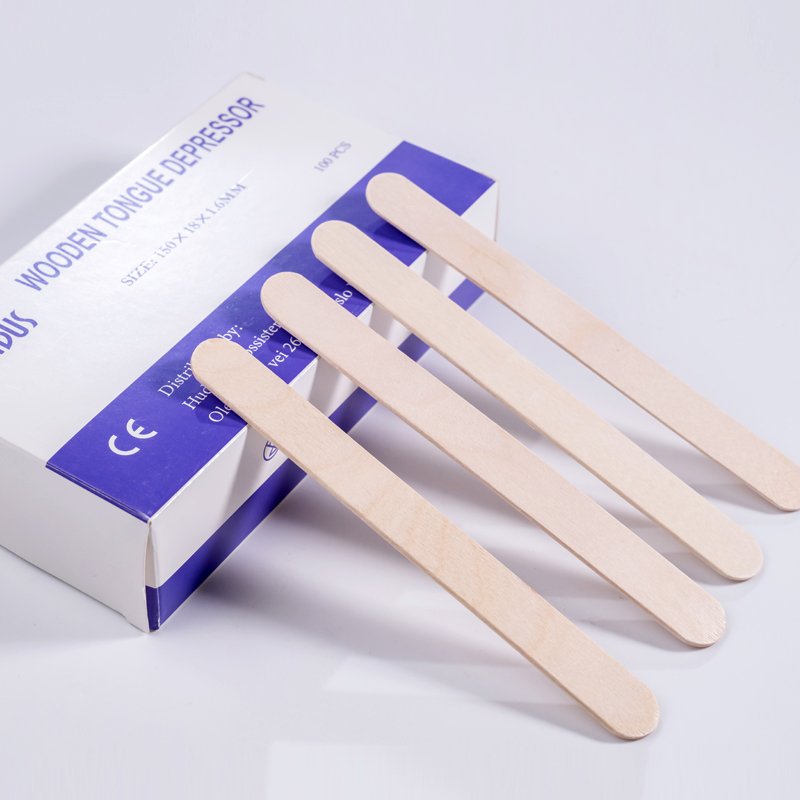 Disposable Wooden Tongue Depressor