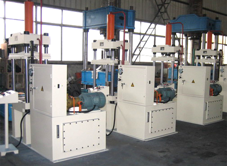 Four-column stretching hydraulic press machine