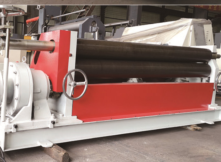 Three-roller rolling machine