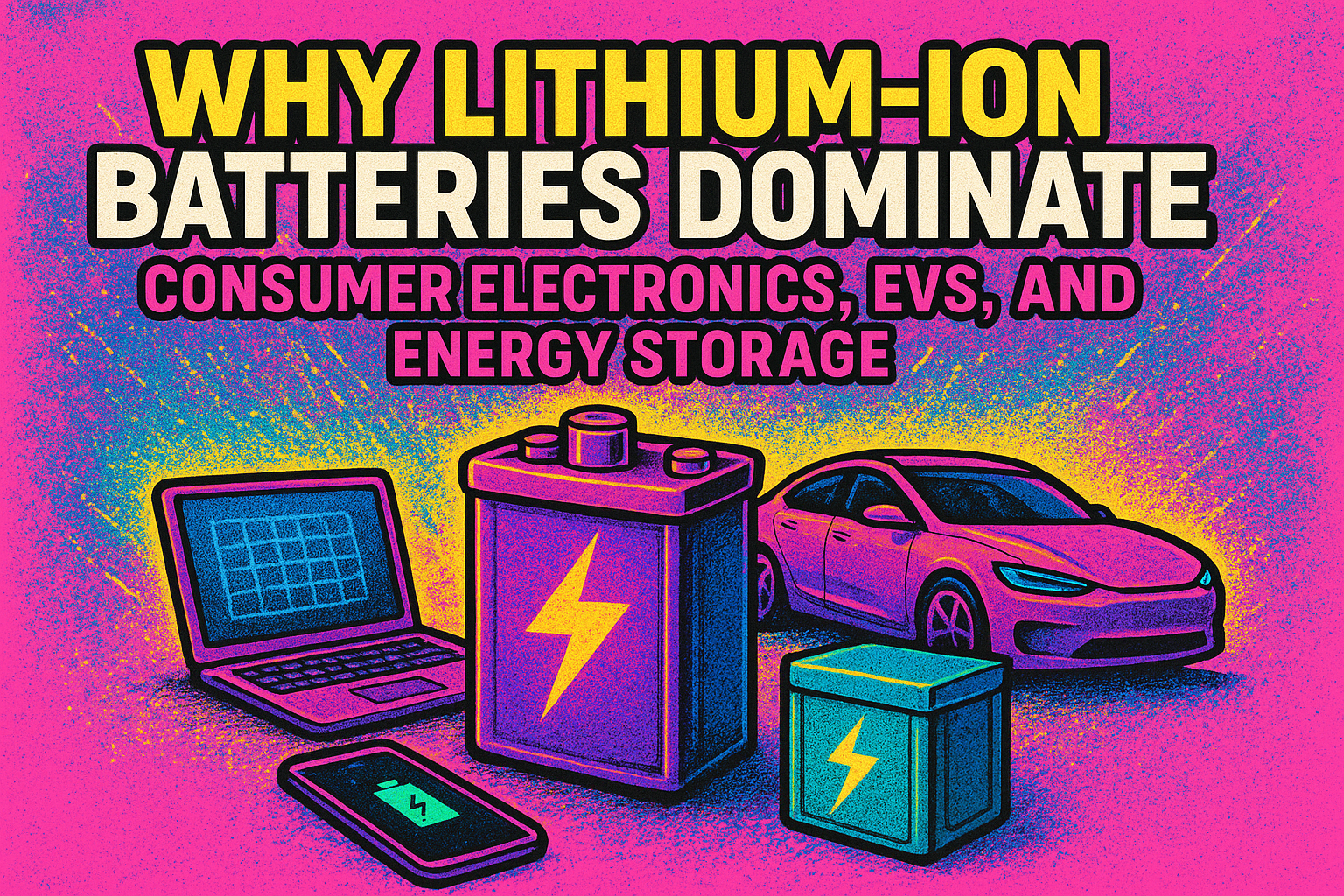 Why Lithium-Ion Batteries Dominate Consumer Electronics, EVs, and Energy Storage？