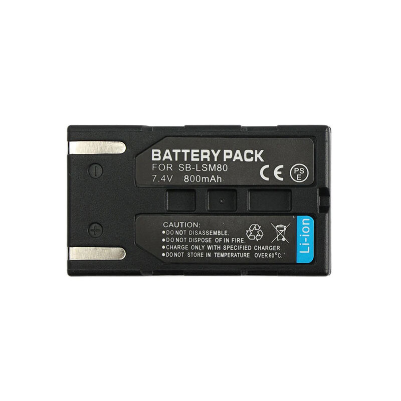 Li-ion 7.4V 800mAh SB-LSM80 Samsung Camera Digital Battery