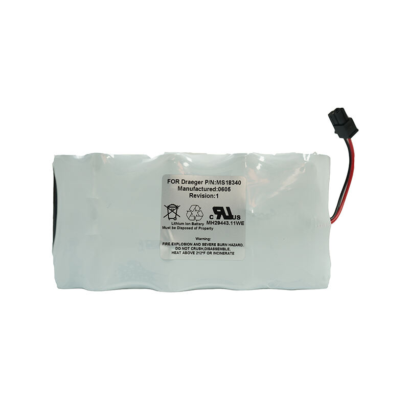 14.8V 5200mAh Li-ion MS18340 Medical Battery for Drager Infinity Delta