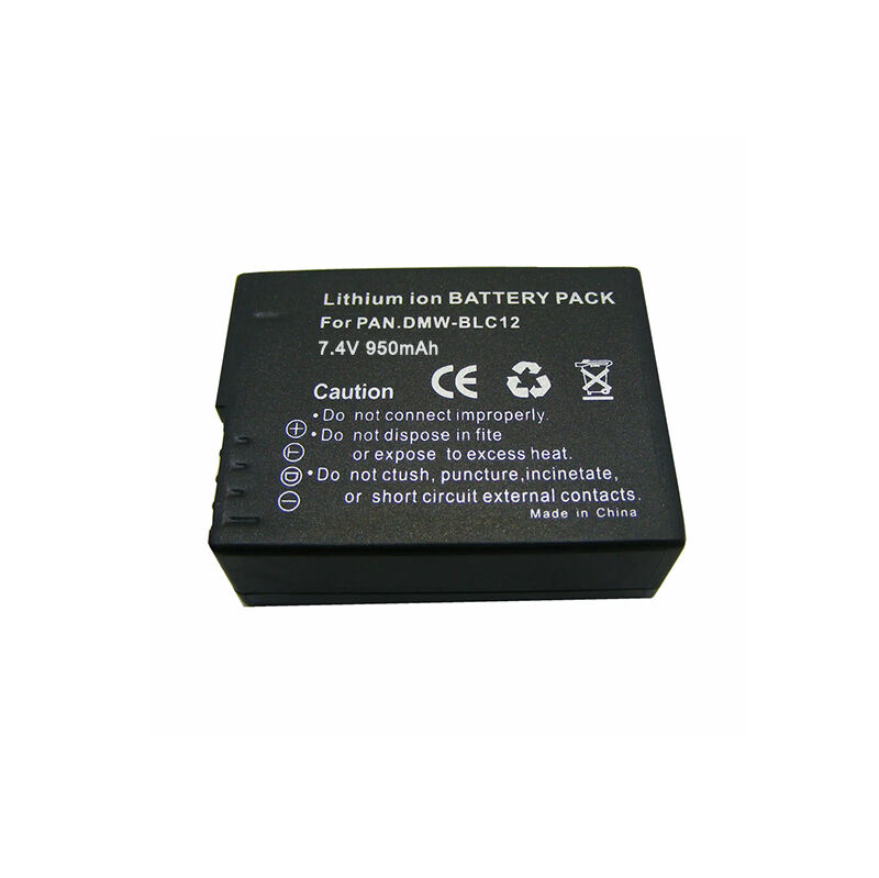 Li-ion 7.4V 750mAh 950mAh DMW-BLC12 Panasonic Camera Digital Battery