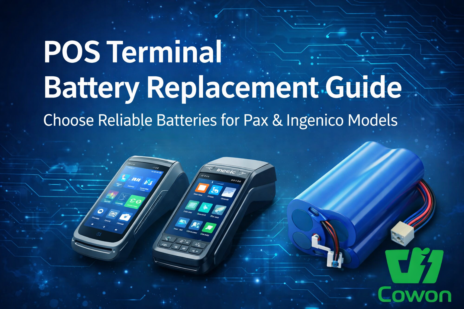 POS Terminal Battery Replacement Guide: How to Choose Reliable Batteries for Pax A920, D210 & Ingenico DX8000/DX4000