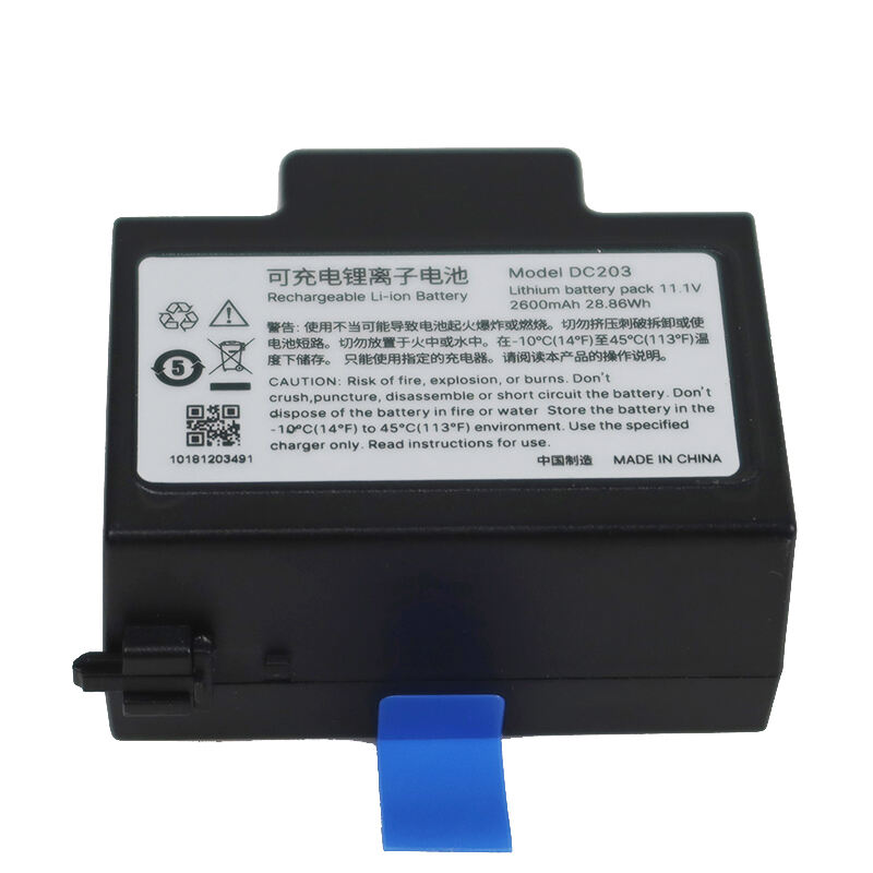 11,1 V 2600 mAh Lithium-ion DC203 medisinsk batteri for ENMIND Sprøytepumpe EN-S7 EN-V7
