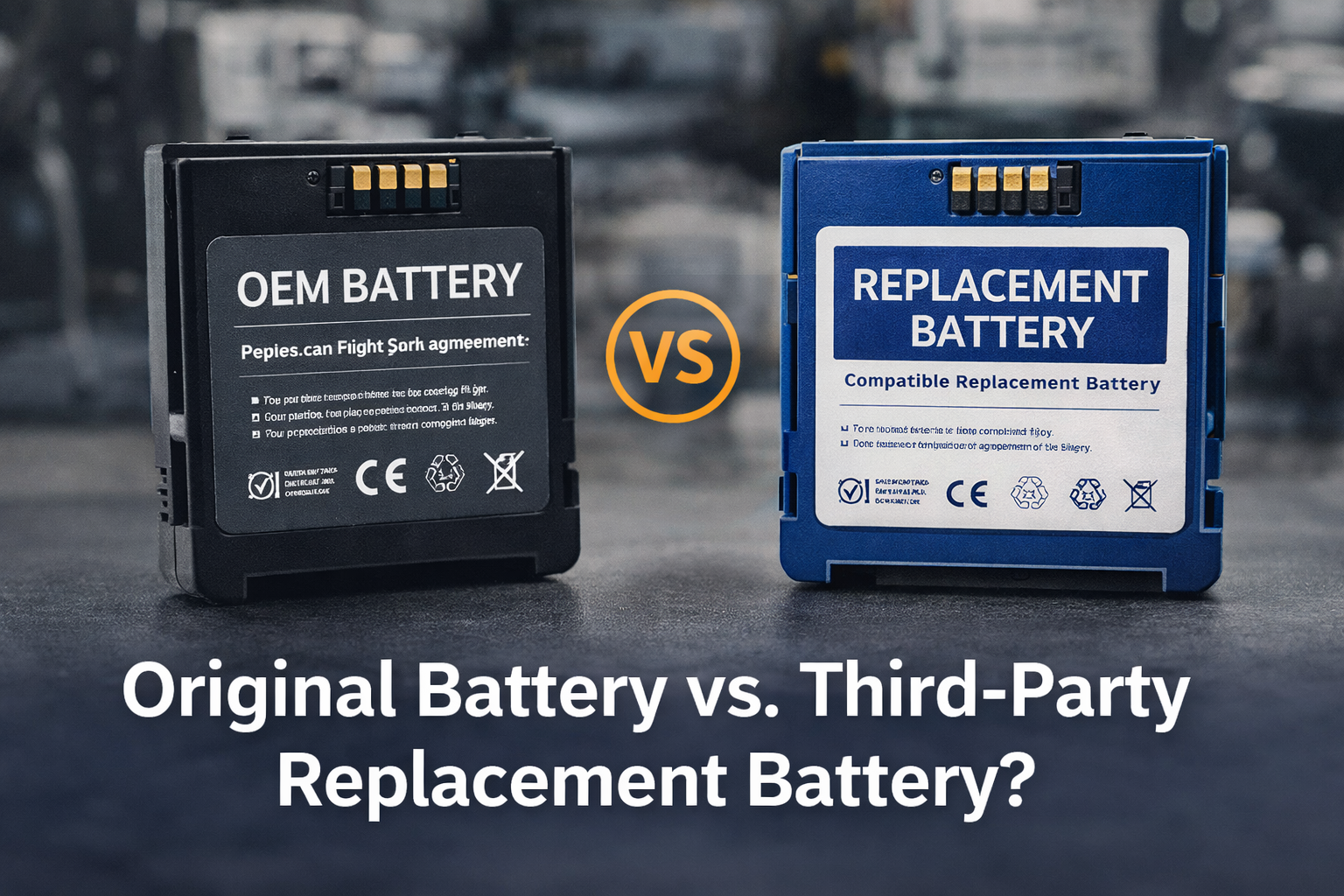 Original Battery or Third-Party Replacement Battery?