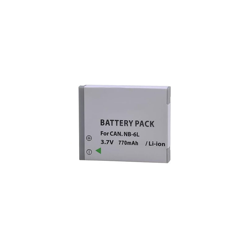 Li-ion 3,7V 770mAh 980mAh NB-6L Kamera Digitalt Batteri til Canon IXY 10S