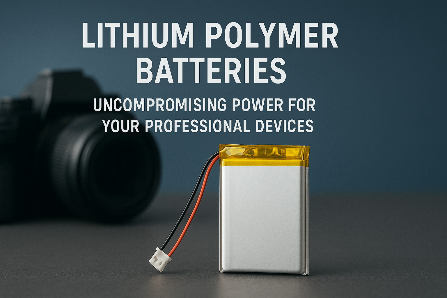 Lithium Polymer Batteries: Uncompromising Power for Your Professional Devices