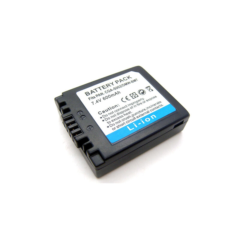Li-ion 7.4V 600mAh DMW-BM7 Panasonic Camera Digital Battery