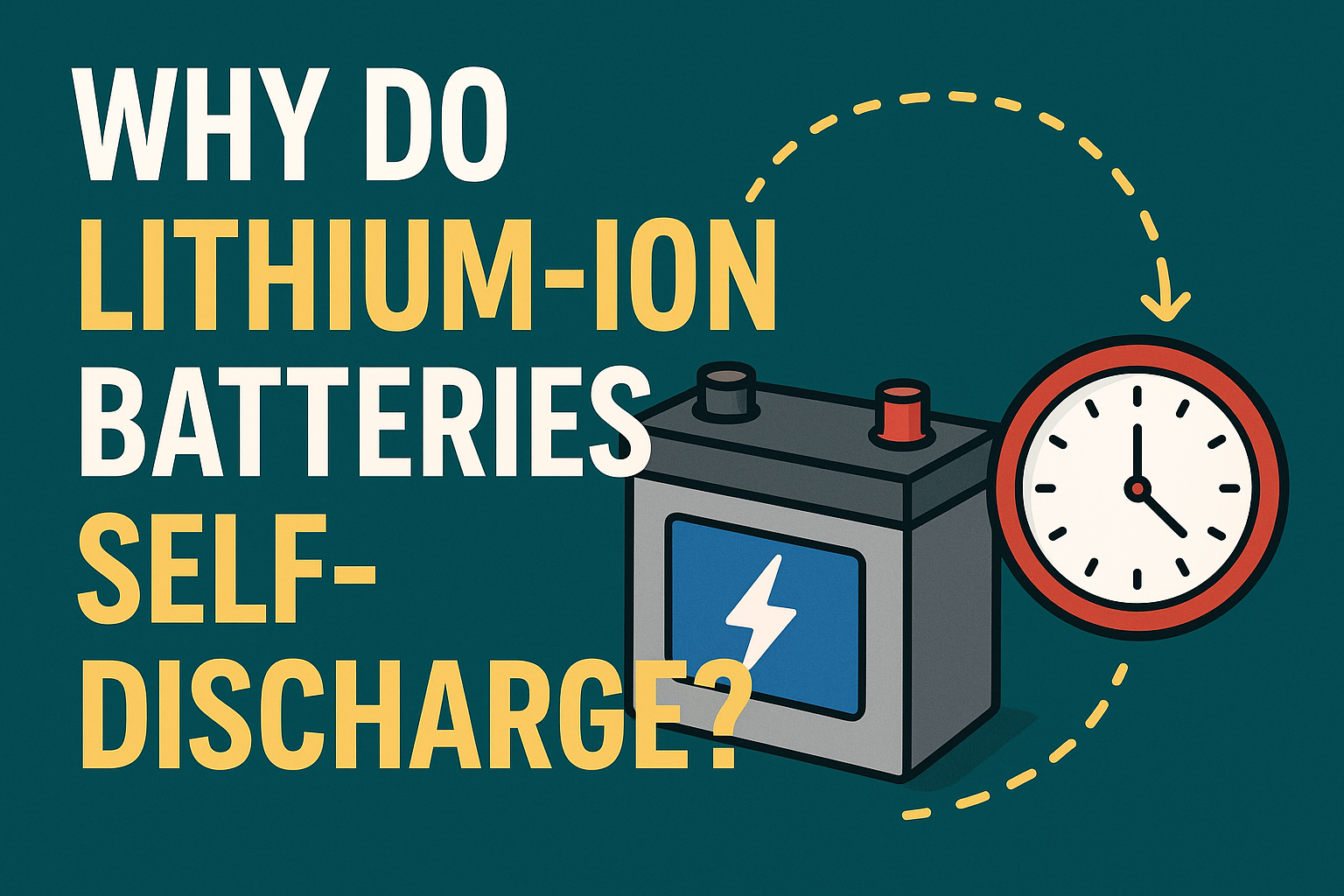 Why Do Lithium-Ion Batteries Self-Discharge? Causes and How to Mitigate It