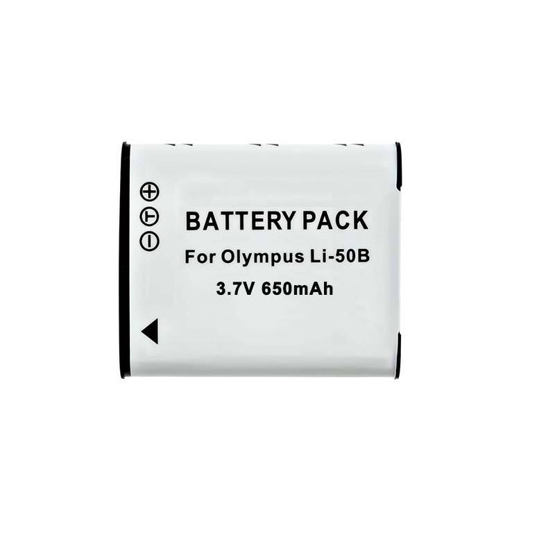 Li-ion 3.7V 650mAh LI50B Olympus Camera Digital Battery