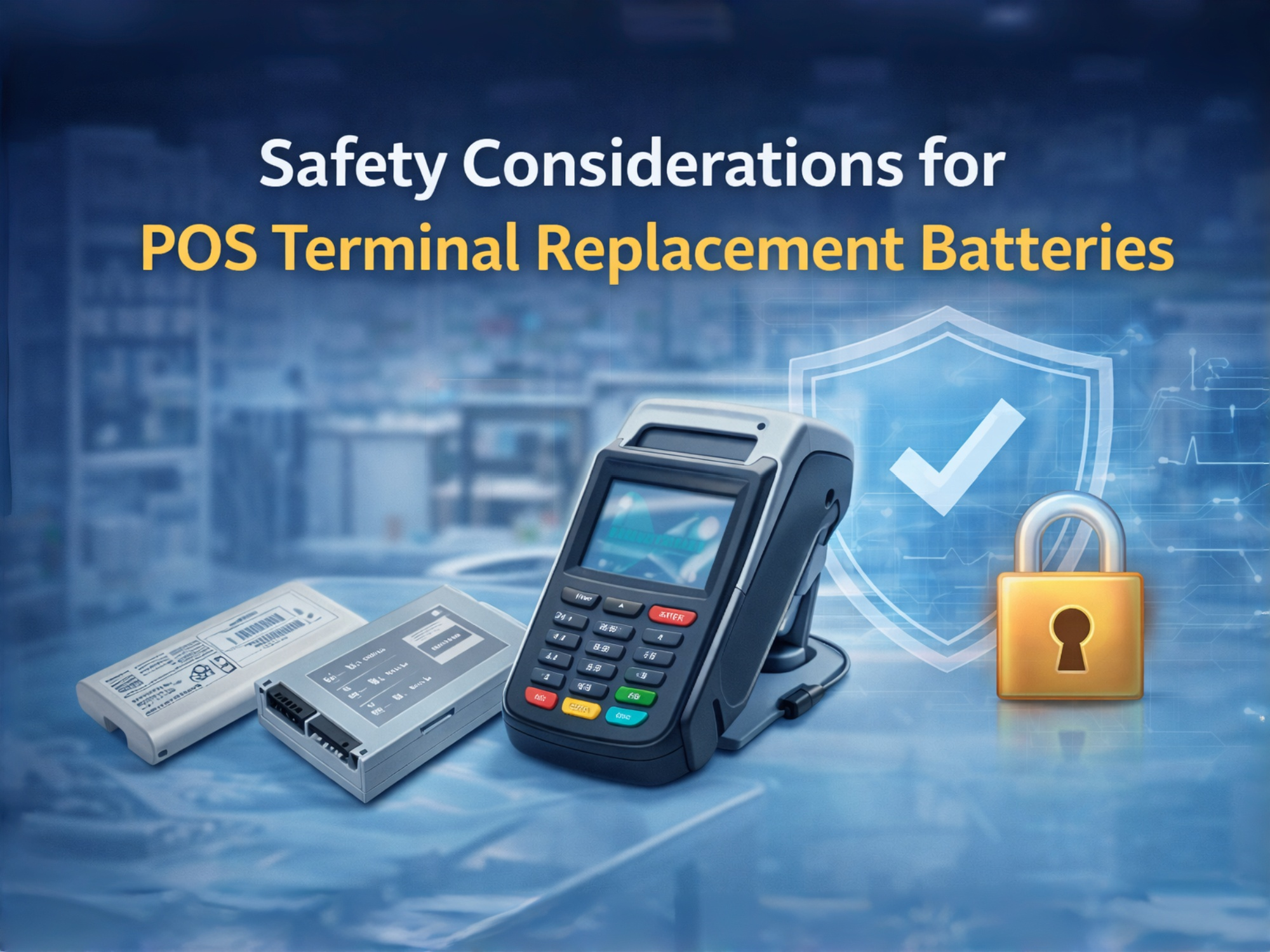Safety Considerations for POS Terminal Replacement Batteries